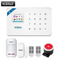 Комплект бездротовий gsm WiFi сигналізації Kerui W18