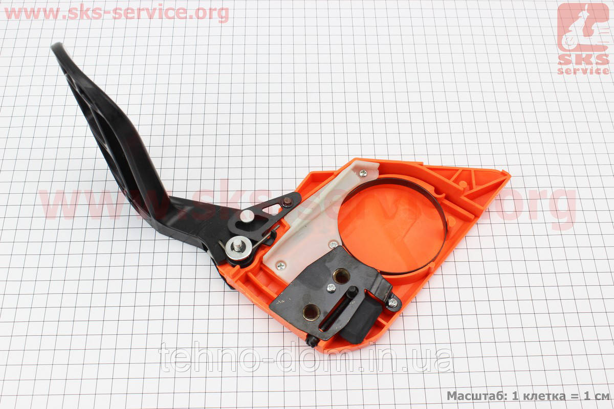 Ручка гальма в зборі GoodLuck 4500/5200 (косая)