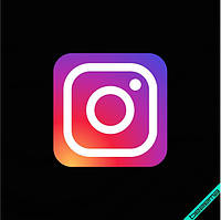 Термопринт на пуховики Instagram [Свій розмір і матеріали в асортименті]