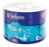 Диски cd-r 700mb Verbatim 50 шт. в целофані (43787)