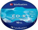 Диски cd-r 700Mb Verbatim 10шт. шпиндель в целофані (43725)