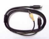 Кабель відеовихід з відеоадаптера 7пін на S-Video+RCA (S-Video+тюльпан) 1,5м