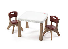 Набір: стіл і 2 стільці "KITCHEN TABLE & CHAIRS"