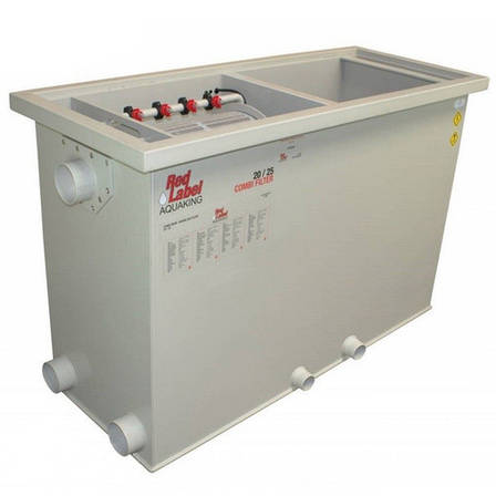 Комбінований барабанний фільтр для ставка (УЗВ) Aquaking Red Label Combi Drum filter 20/25, фото 1