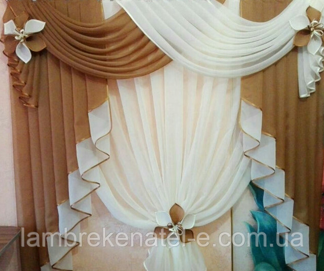 Ламбрекен 1.5 м Весна шоколад, фото 1