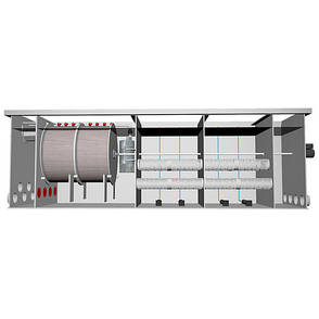 Комбінований барабанний фільтр для ставка (УЗВ) Aquaking Red Label Combi Drum filter 75/100, фото 2