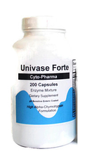 Ферменти підшлункової залози, Cyto Pharma, Univase Forte, 200 caps