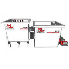 Біологічний фільтр для ставка (УЗВ) Aquaking Red Label Moving Bed Filter 30/35, фото 5