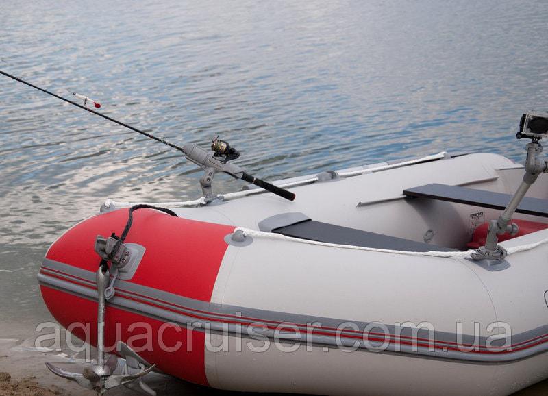 Набор FASTen (Борика) HTp213G Держатель спиннинга для надувной лодки ПВХ, цвет серый - фото 7 - id-p651450815