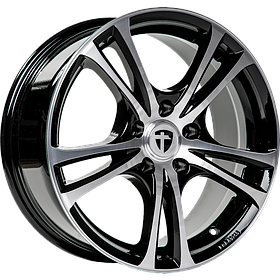 Диски від Tomason ( Томасон) модель Easy колір Black polished параметри 7J x 16" 4 x 100 ET 40 