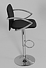 Стілець барний, стілець для візажиста, хокер (ЛЮКС білий), фото 4