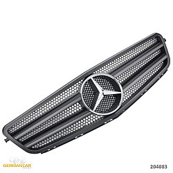 Решітка радіатора Mercedes C204 Coupe (чорний мат)