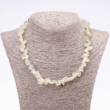 Намисто Преніт галтування "метелик" d-6х12мм (+-) L-45-52см