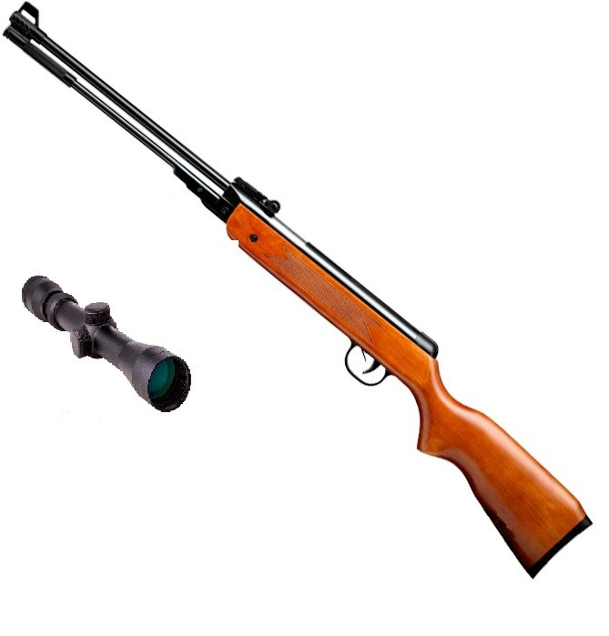 Пневматична гвинтівка SPA WF600 з посиленою газовою пружиною 3-9х32 Sniper AR