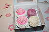 Капкейки на 8 березня в коробці по 4 шт., фото 6