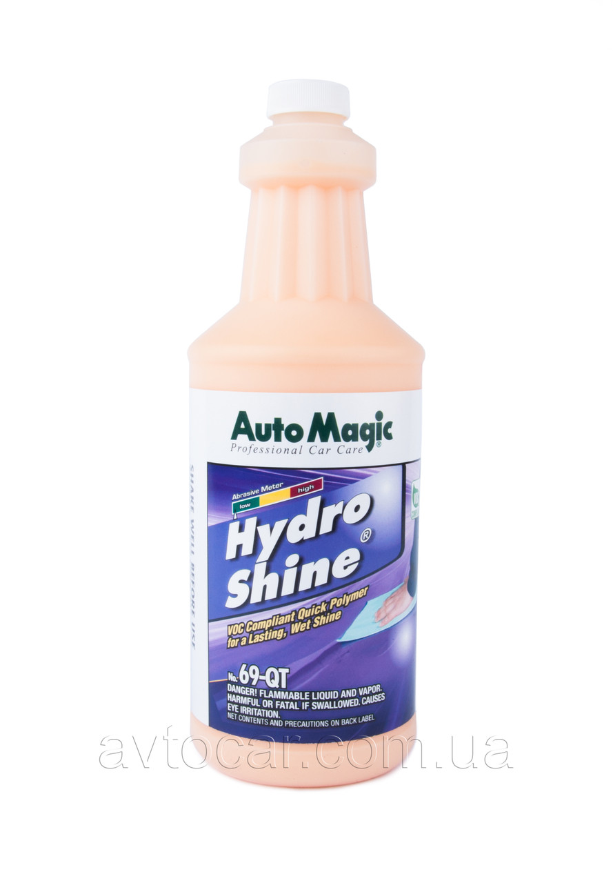 Поліроль консервант супершвидкий блиск і захист Auto Magic Hydro Shine 69-QT з очисним ефектом 1 л