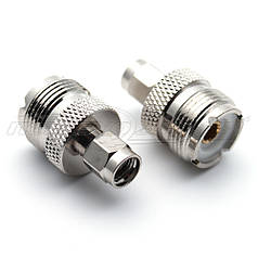 Перехідник штекер RP-SMA (реверсивний) — гніздо UHF