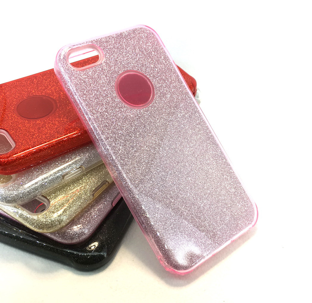 Чохол для iPhone 5 5s se накладка на бампер протиударний glitter