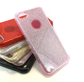Чохол для iPhone 5 5s se накладка на бампер протиударний glitter, фото 1