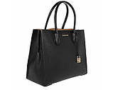 Жіноча брендова сумка в стилі Mercer black small, фото 3