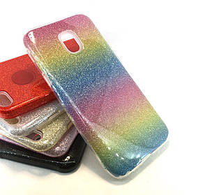 Чохол для Samsung j3 2017, j330 накладка на бампер протиударний glitter Remax