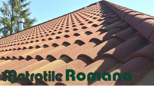 Композитная черепица MetroRomanа тускания Композитная черепица MetroRomana тускания