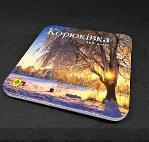 Мягкие магниты на холодильник. Размер 90х90 мм 1