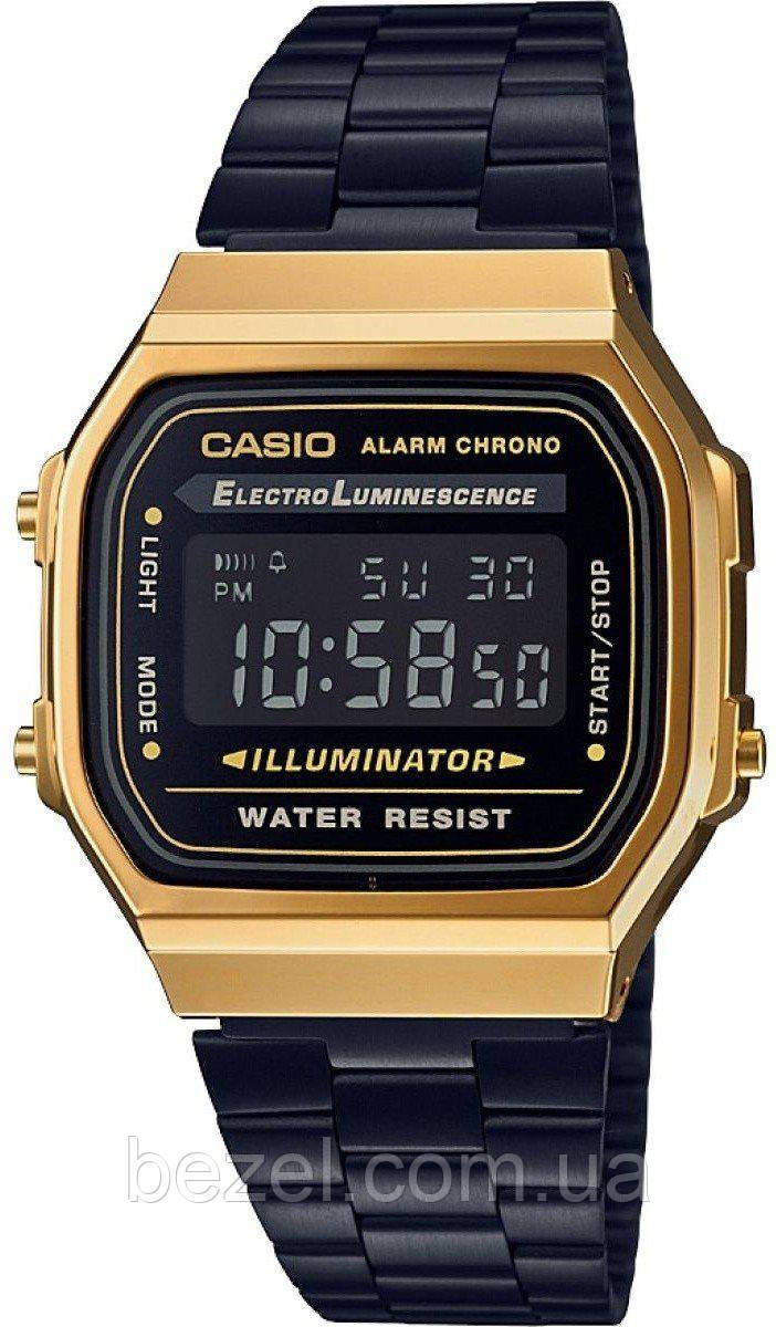 Чоловічі годинники Casio A168WEGB-1BEF