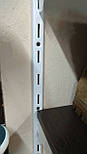 Рейка біла одинарна 2 м., фото 2
