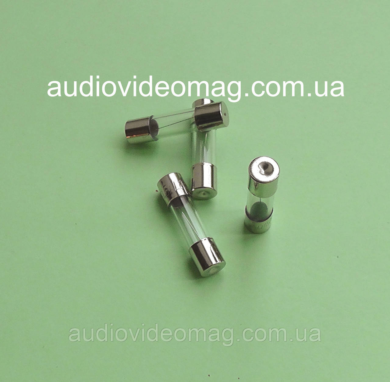 Запобіжник 5А 250V 5 х 20 мм, скляний, плавкий, швидкий, фото 1