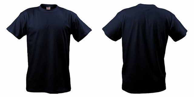 Темно-сині футболки гуртом — B&C Collection Exact 150