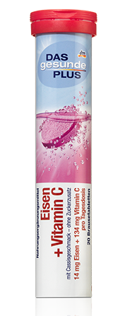 Вітамінні таблетки Eisen + Vitamin C - залізо+вітамін С (Німеччина) 20 шт