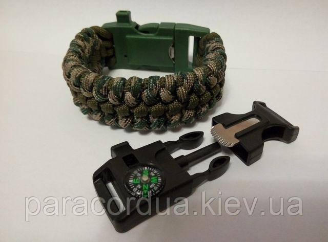 Браслет виживання з паракорда 5 в 1, "World of Tanks"
