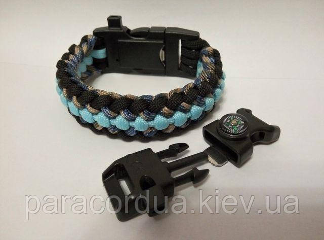 Браслет виживання з паракорда 5 в 1, "World of Tanks"
