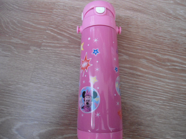 Детский термос для напитков и чая с трубочкой zk g604 500ml Pink бутылочка для воды - фото 5 - id-p501918561