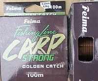 Леска Feima Carp Strong 100 м цветная