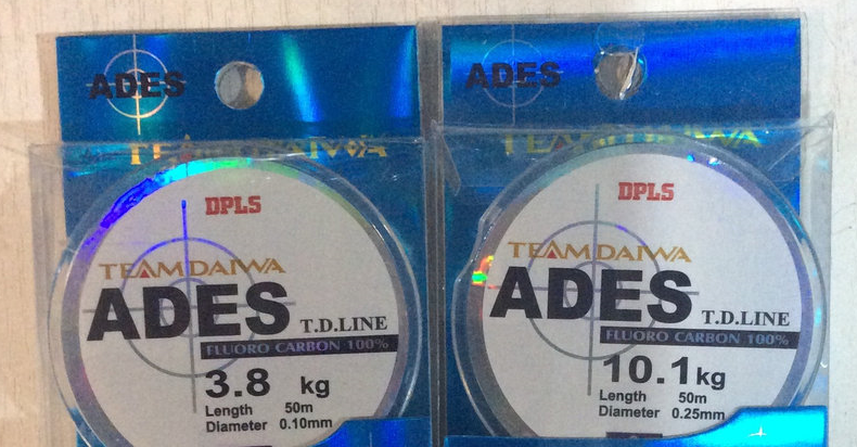 Леска ADES Fluorocarbon 50 м 50 м 0.25 Волосінь, Daiwa, 0.10