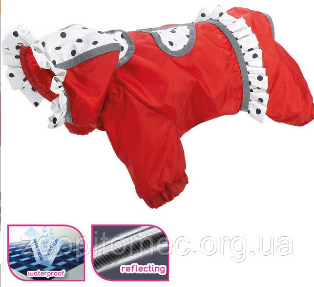 Одяг з захистом для собак Ferplast COCCINELLA RED TG 25