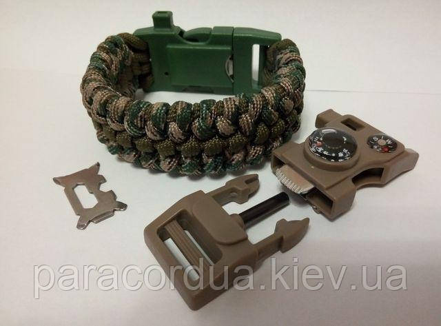 Браслет виживання з паракорда 15 в 1, "World of Tanks"