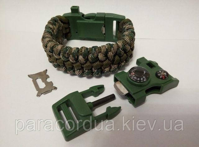 Браслет виживання з паракорда 15 в 1, "World of Tanks"