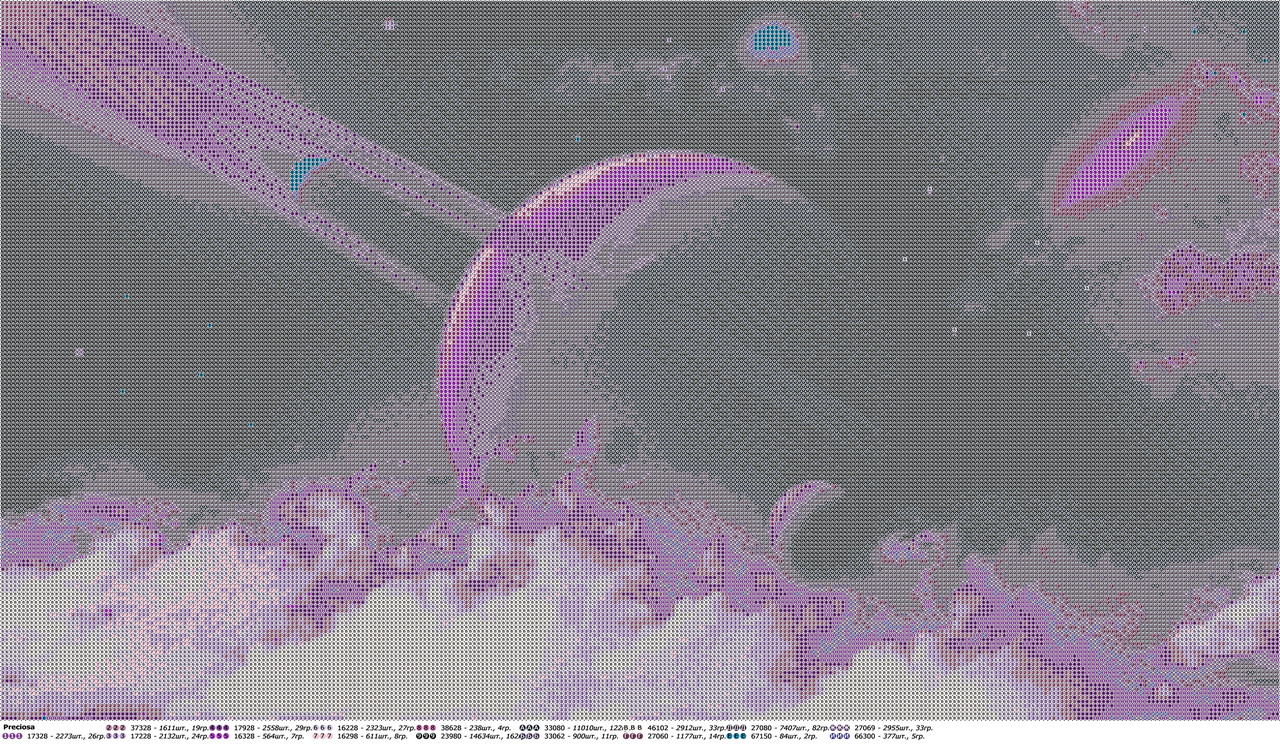 Схема для вышивки бисером Галактика - фото 2 - id-p657974941