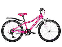 Велосипед подростковый алюминий 24 Avanti Astra v-br. розовый