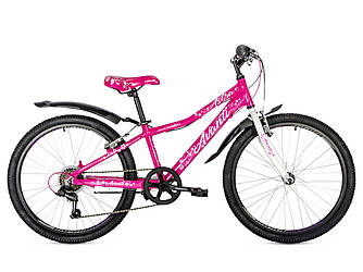 Велосипед підлітковий алюміній 24 Avanti Astra v-br. рожевий