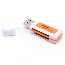 Універсальний кардридер 4 в 1 USB 2.0 SD/SDHC/DV/Micro SD/Mini SD/M2 Card Reader, фото 3