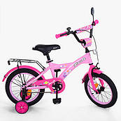 Велосипед дитячий PROF1 14д. T1461 Original girl, рожевий