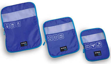 Набор органайзеров для багажа BG Berlin LUGGAGE/Blue, Bg009-01-140, синий