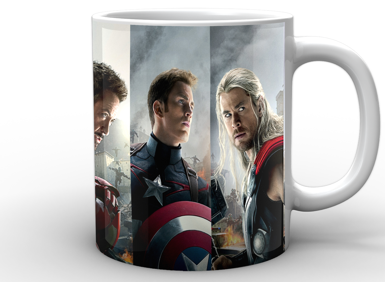 Кухоль GeekLand Месники Avengers постер AG.02.001, фото 1