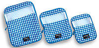 Современный набор органайзеров для багажа BG Berlin LUGGAGE/Light Blue, Bg009-01-Blue, голубой