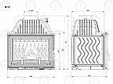 Хіт! Камінна топка KAW-MET W17 (16 кВт) ЕКО із ширбером наявність Київ, фото 5