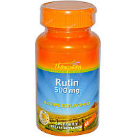 Thompson Rutin Витамин P Рутин, Рутозид, Кверцетин 500 мг, 60 таблеток